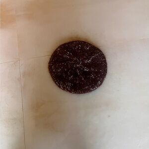 Stylish Brown Knit Beret